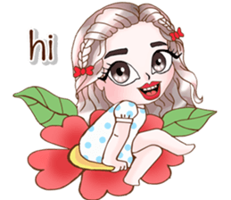 Girl talk (eng) sticker #12632382