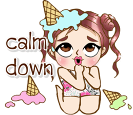 Girl talk (eng) sticker #12632384