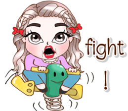 Girl talk (eng) sticker #12632385