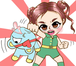 Girl talk (eng) sticker #12632386