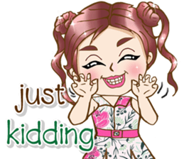 Girl talk (eng) sticker #12632390