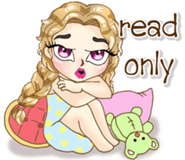 Girl talk (eng) sticker #12632394