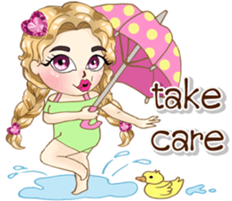 Girl talk (eng) sticker #12632397