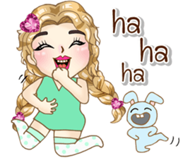 Girl talk (eng) sticker #12632401