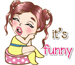 Girl talk (eng) sticker #12632405