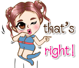Girl talk (eng) sticker #12632408