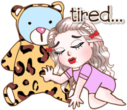 Girl talk (eng) sticker #12632409