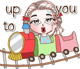 Girl talk (eng) sticker #12632411