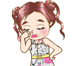 Girl talk (eng) sticker #12632415