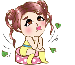 Girl talk (eng) sticker #12632419