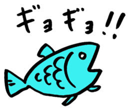 Tamu's Creatures of the sea sticker #12632456