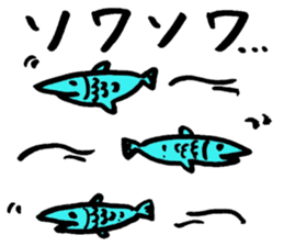 Tamu's Creatures of the sea sticker #12632460