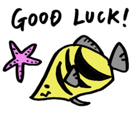 Tamu's Creatures of the sea sticker #12632473