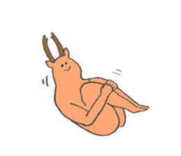 Deer's name is Ito sticker #12632874
