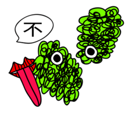 cup noodle monster sticker #12632896