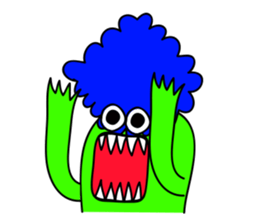 cup noodle monster sticker #12632922