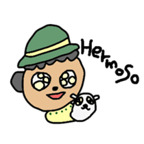 Mussan & sheep sticker #12632930