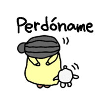 Mussan & sheep sticker #12632962