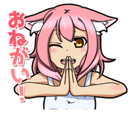 MOE-CAT-GIRL Stickers 2 sticker #12633603