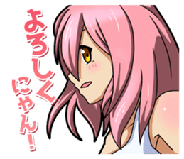 MOE-CAT-GIRL Stickers 2 sticker #12633607