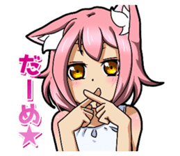 MOE-CAT-GIRL Stickers 2 sticker #12633611