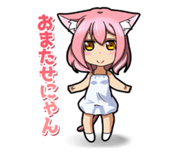 MOE-CAT-GIRL Stickers 2 sticker #12633627