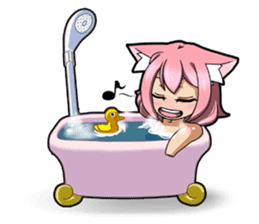 MOE-CAT-GIRL Stickers 2 sticker #12633628