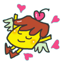 With a pudding sticker #12633941