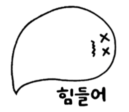 OBAKE-shan, 3rd Korean sticker #12634170