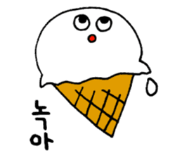 OBAKE-shan, 3rd Korean sticker #12634174