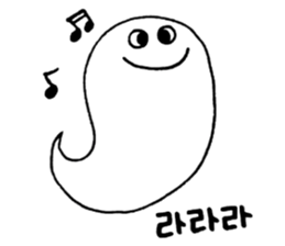 OBAKE-shan, 3rd Korean sticker #12634178