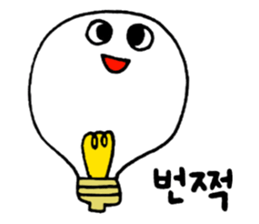 OBAKE-shan, 3rd Korean sticker #12634179