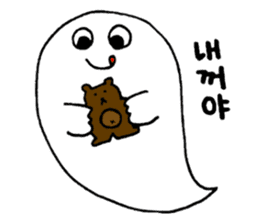 OBAKE-shan, 3rd Korean sticker #12634195