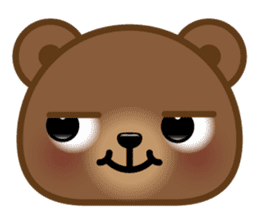 Coffee Bear 4 (Facial Expression) sticker #12634558