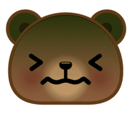 Coffee Bear 4 (Facial Expression) sticker #12634560