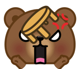 Coffee Bear 4 (Facial Expression) sticker #12634563