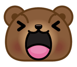 Coffee Bear 4 (Facial Expression) sticker #12634565
