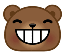 Coffee Bear 4 (Facial Expression) sticker #12634567