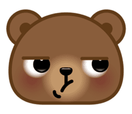 Coffee Bear 4 (Facial Expression) sticker #12634569
