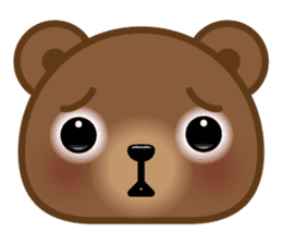 Coffee Bear 4 (Facial Expression) sticker #12634570