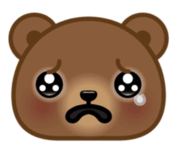 Coffee Bear 4 (Facial Expression) sticker #12634571