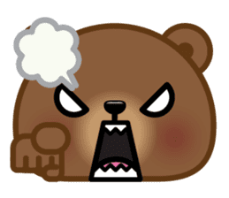 Coffee Bear 4 (Facial Expression) sticker #12634572