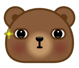 Coffee Bear 4 (Facial Expression) sticker #12634573