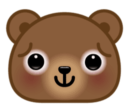 Coffee Bear 4 (Facial Expression) sticker #12634574