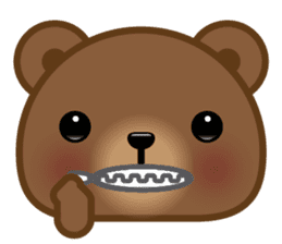 Coffee Bear 4 (Facial Expression) sticker #12634579