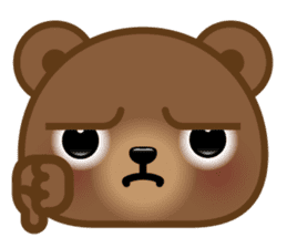Coffee Bear 4 (Facial Expression) sticker #12634580