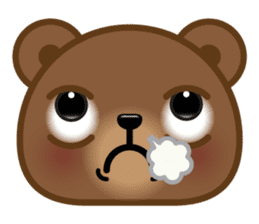Coffee Bear 4 (Facial Expression) sticker #12634582