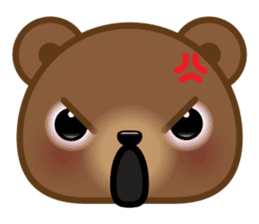 Coffee Bear 4 (Facial Expression) sticker #12634586