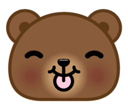 Coffee Bear 4 (Facial Expression) sticker #12634588