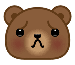 Coffee Bear 4 (Facial Expression) sticker #12634589